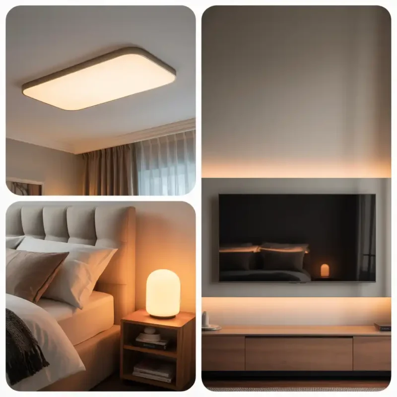 Rasveta u spavaćoj sobi