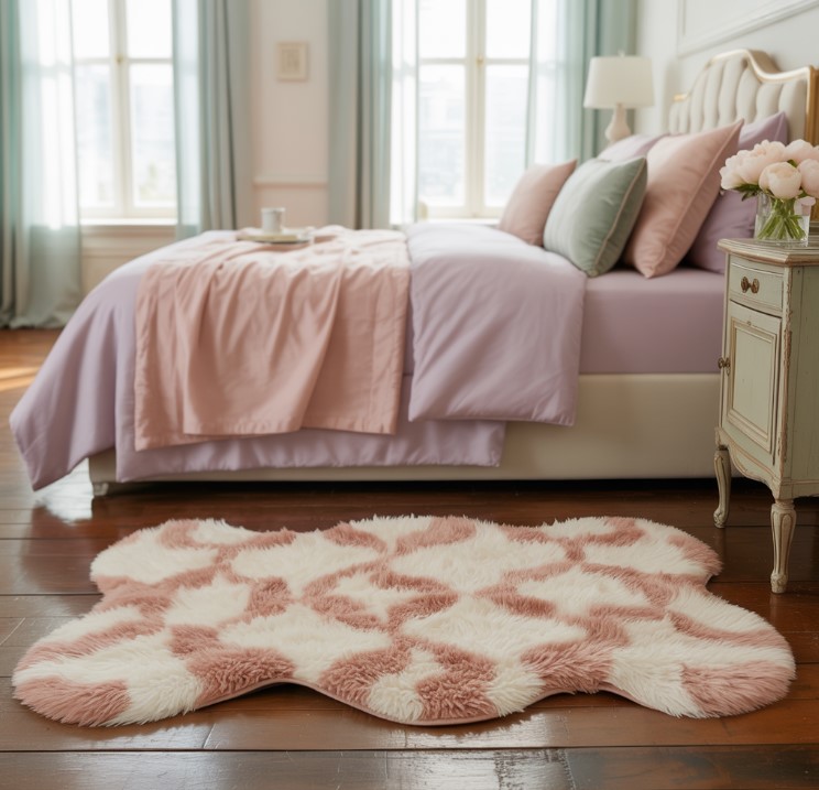 Spavaća soba u pastelnim bojama